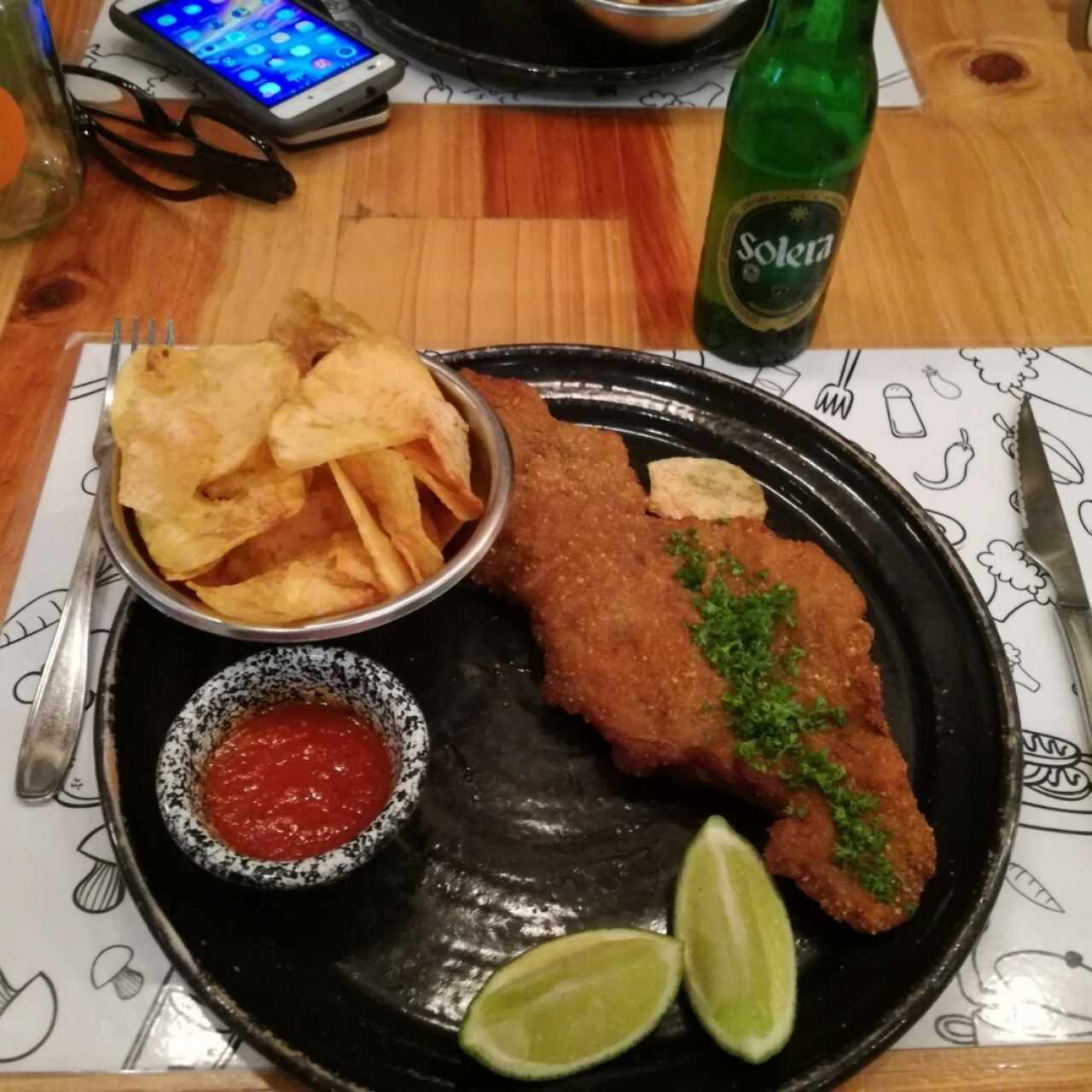 Milanesa clásica