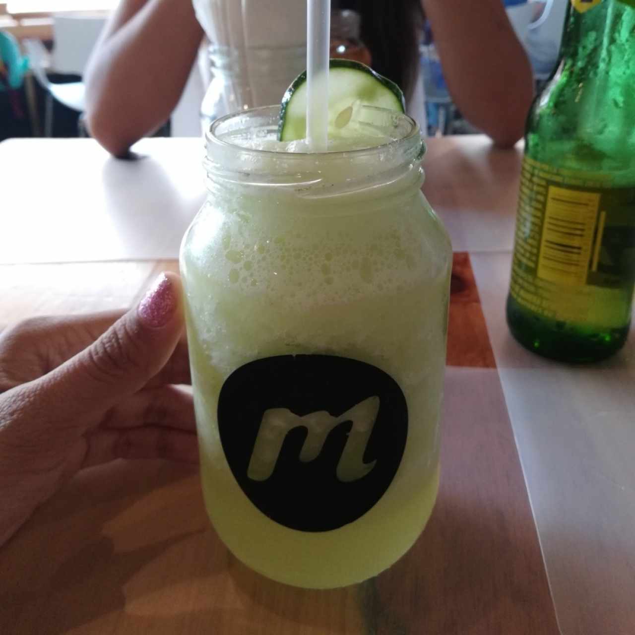 limonada con pepino