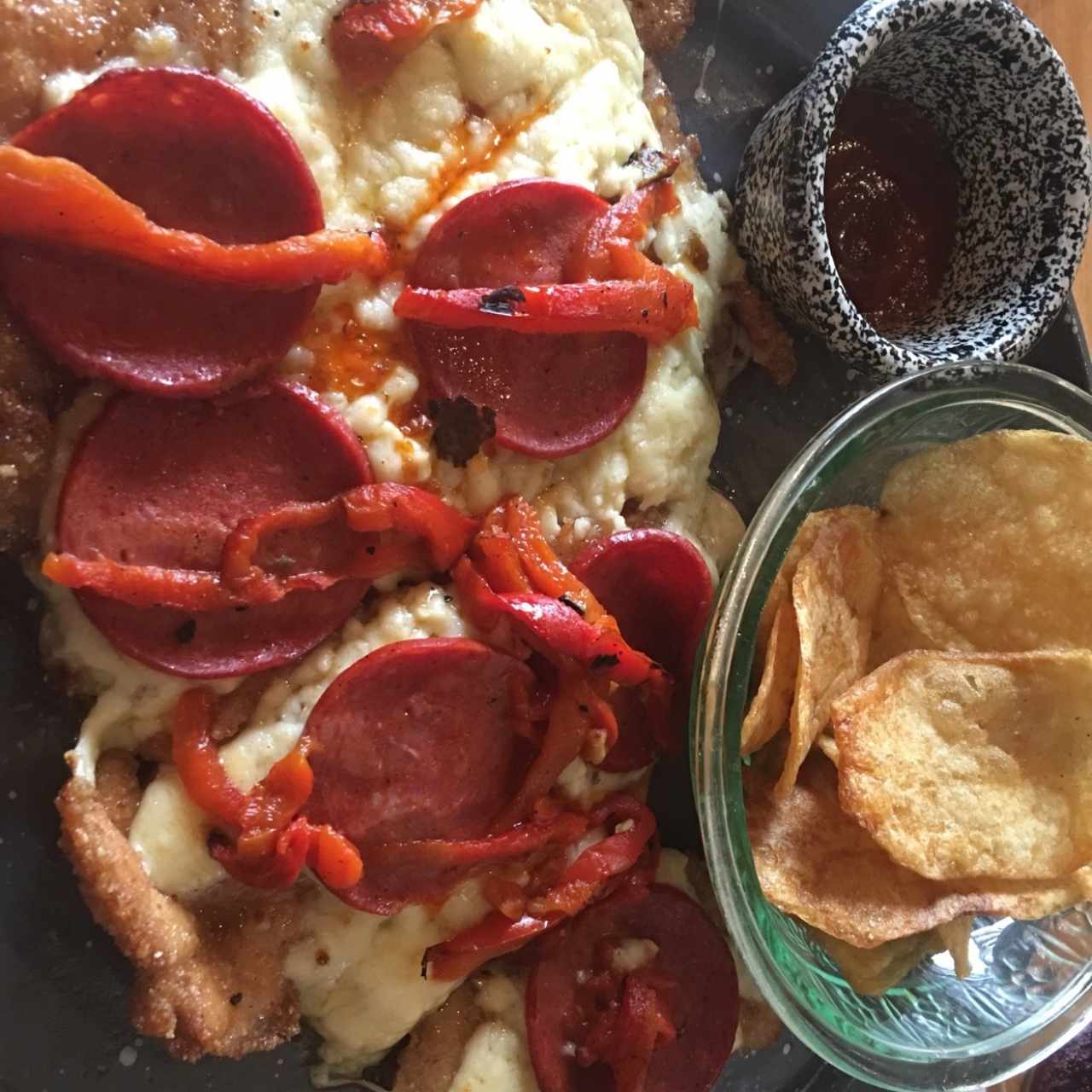 milanesa peperoni