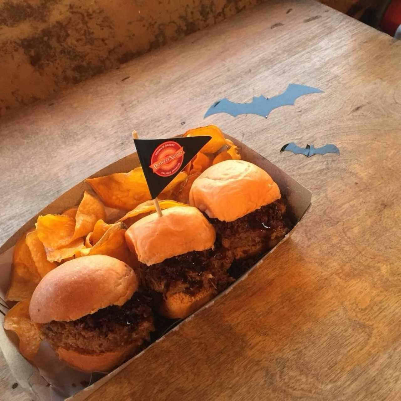 mini hamburguesas 