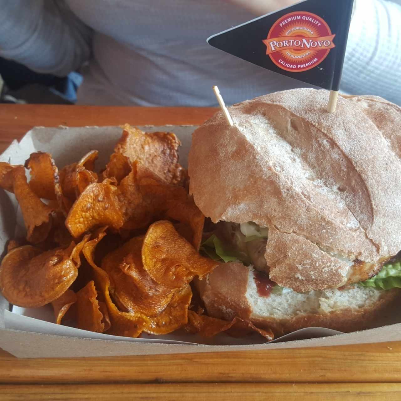Hamburguesa de Pollo