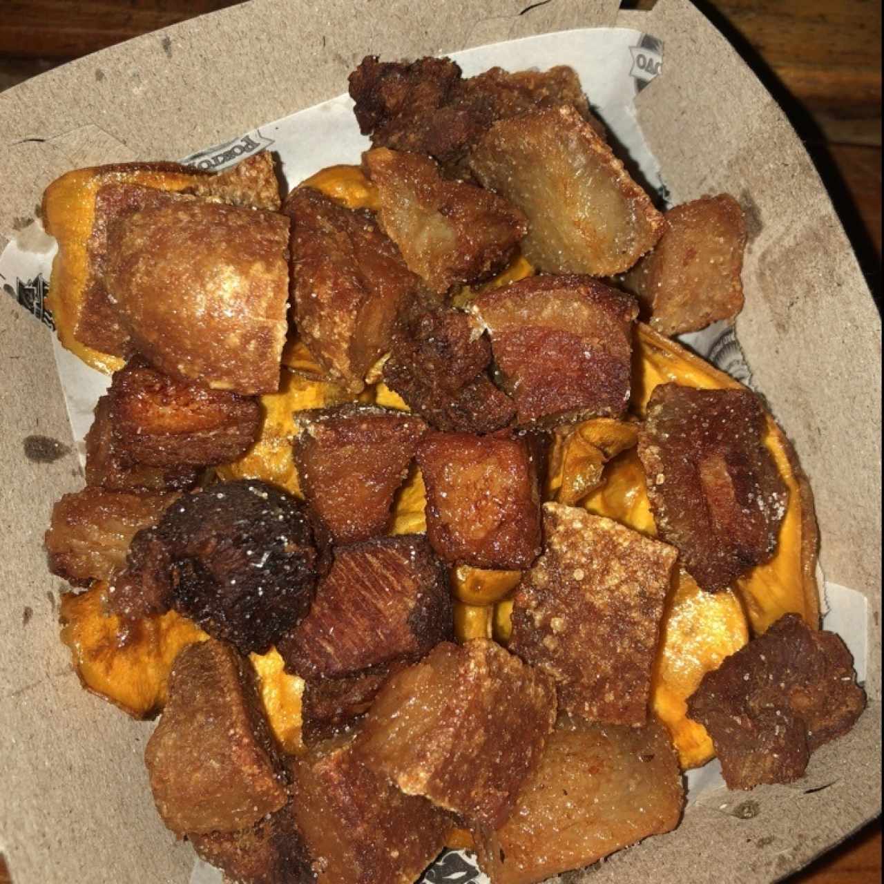 chicharron. 