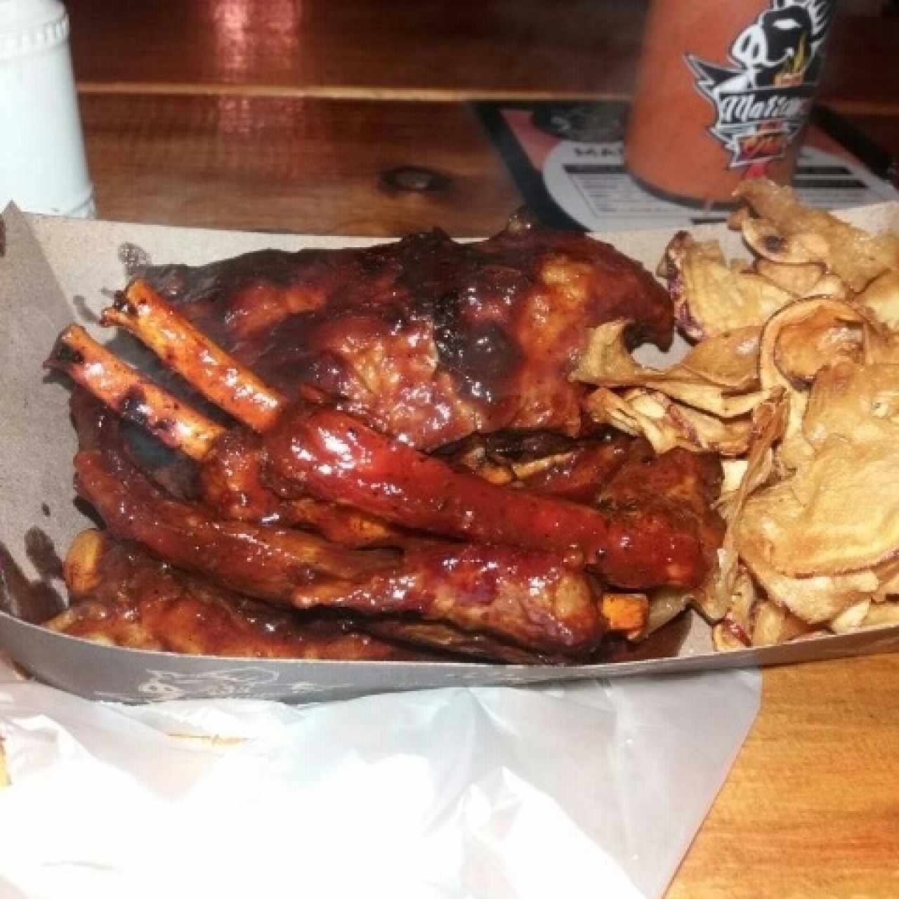 Costillas BBQ