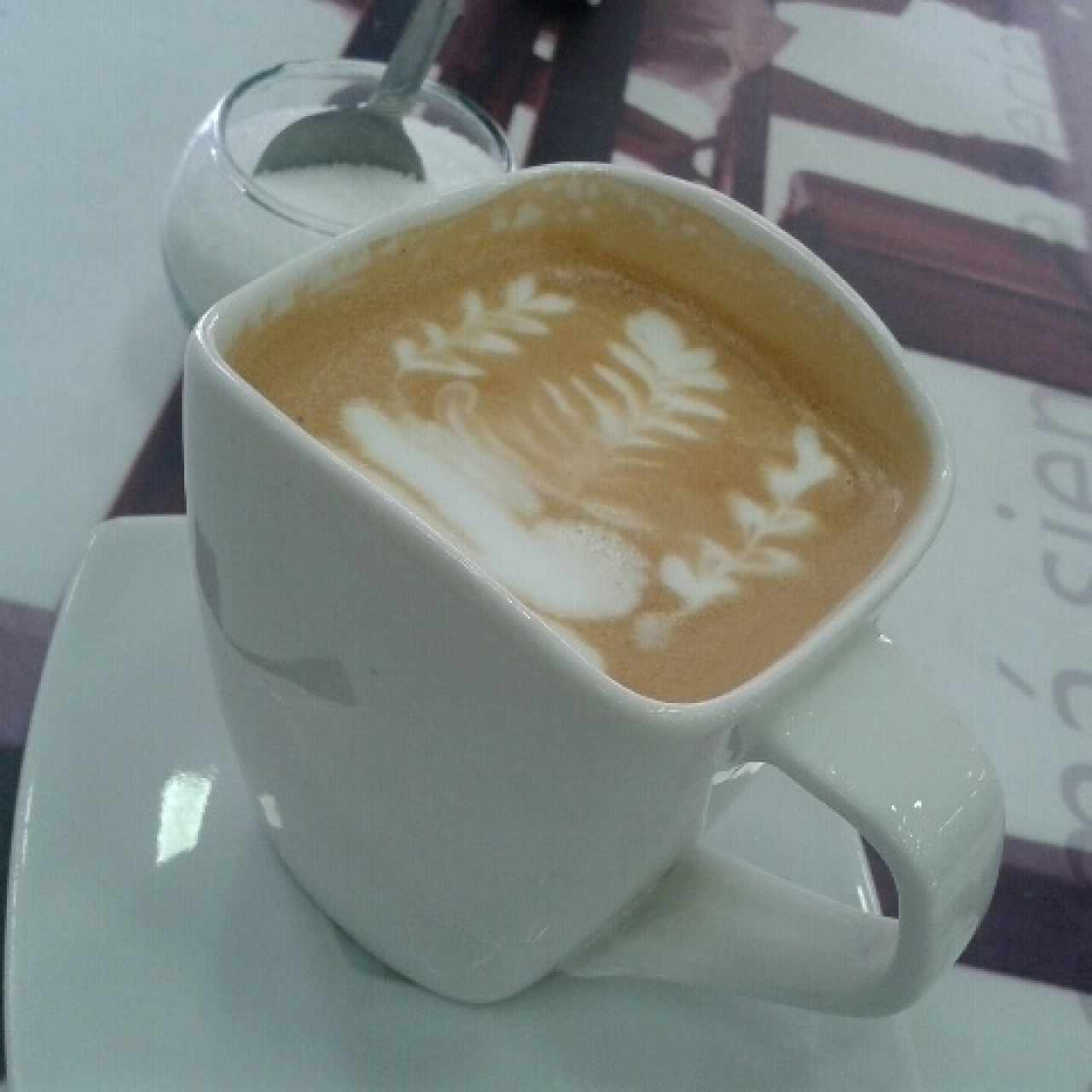 Arte Latte en capuchino