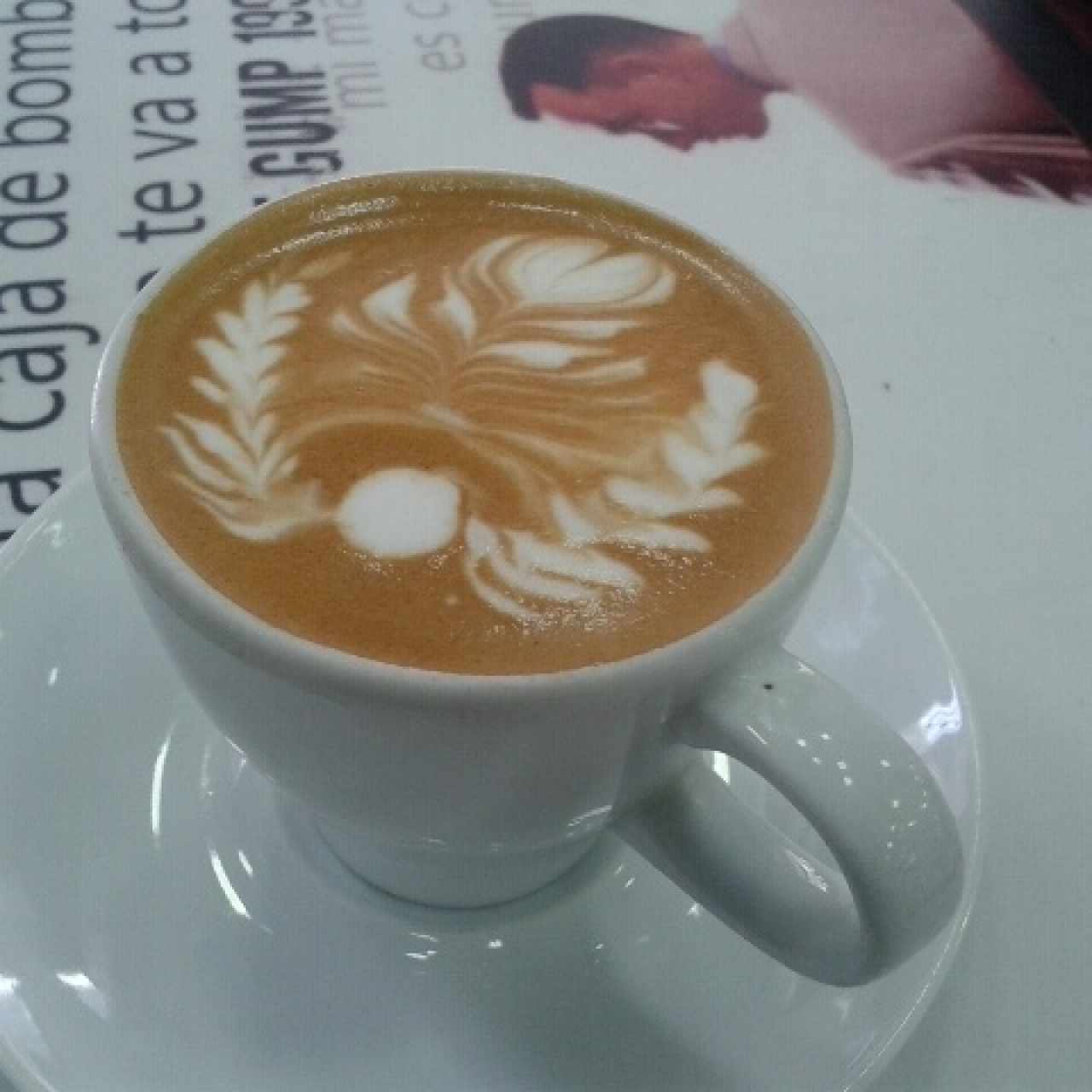 Excelente café, trabajo de un barista