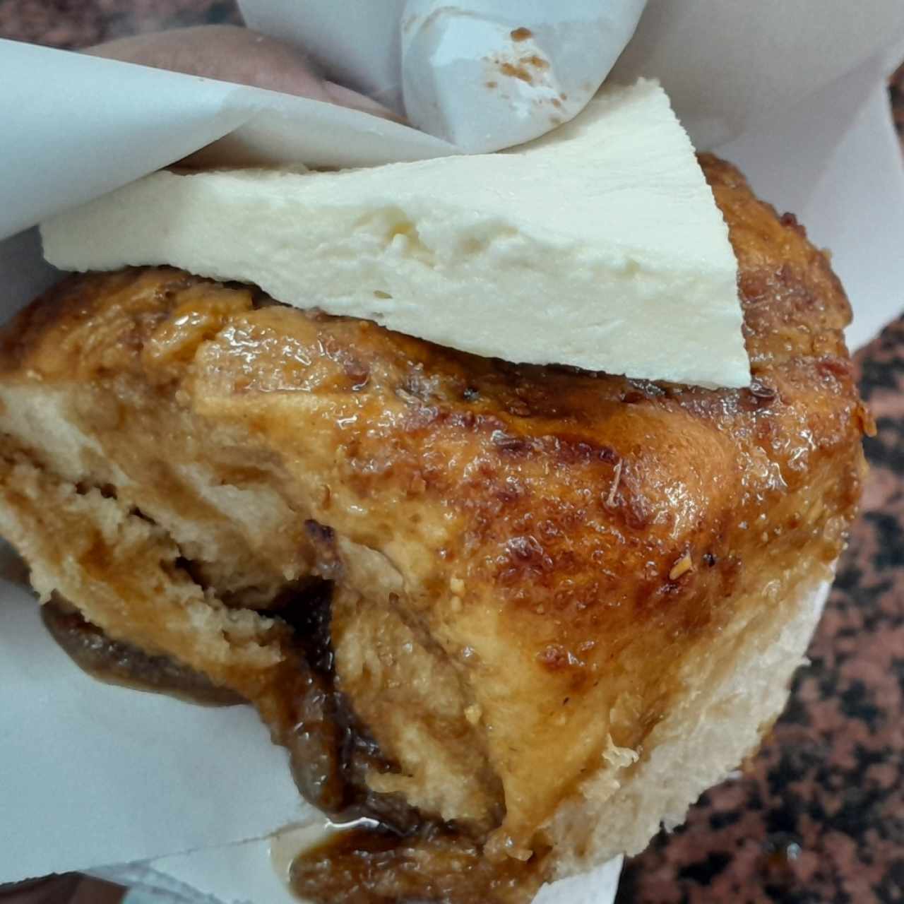 Golfeado con queso