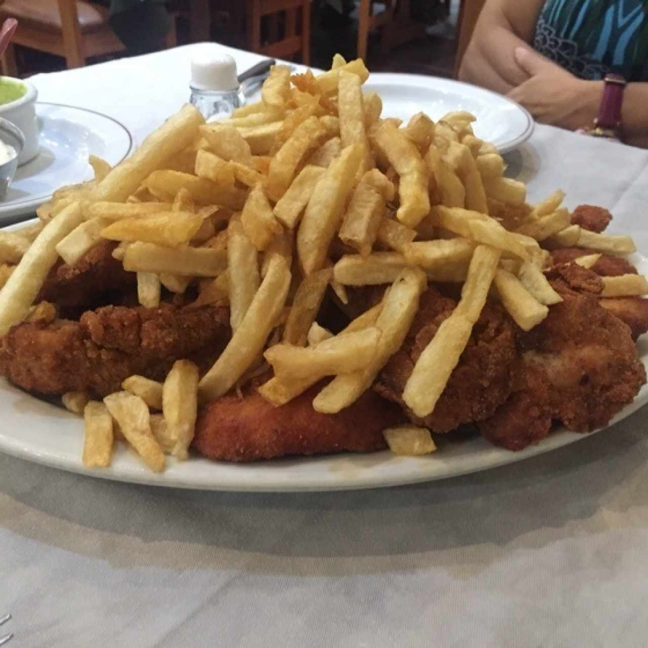 Pollo a la canasta 