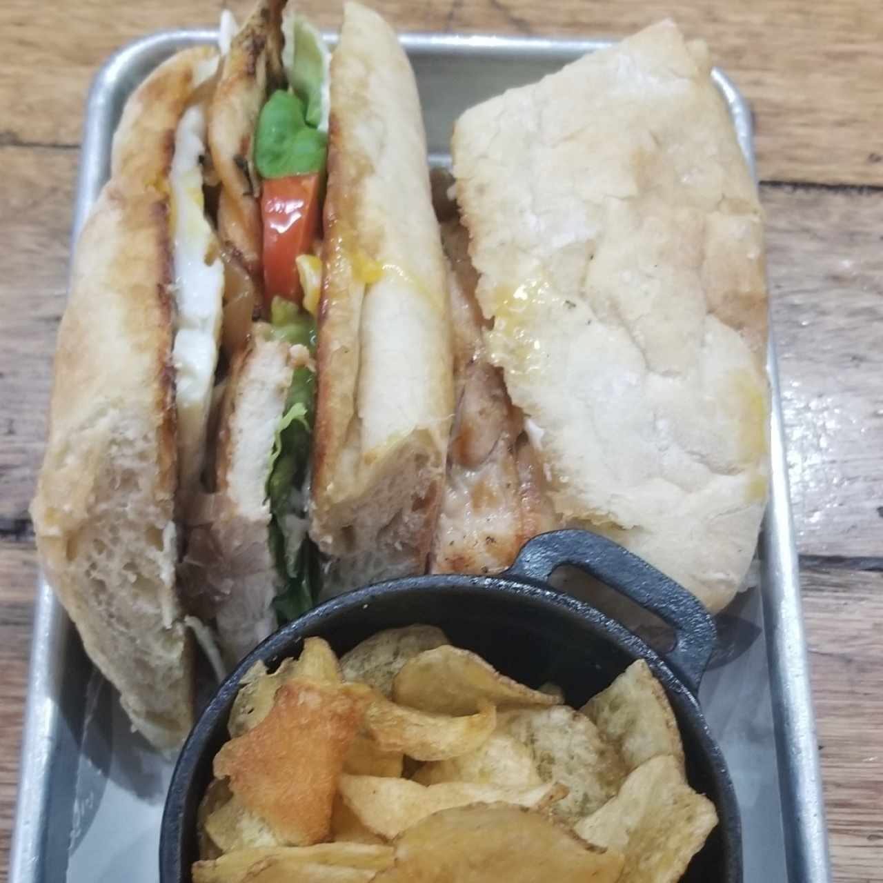Prego Olivo de Pollo
