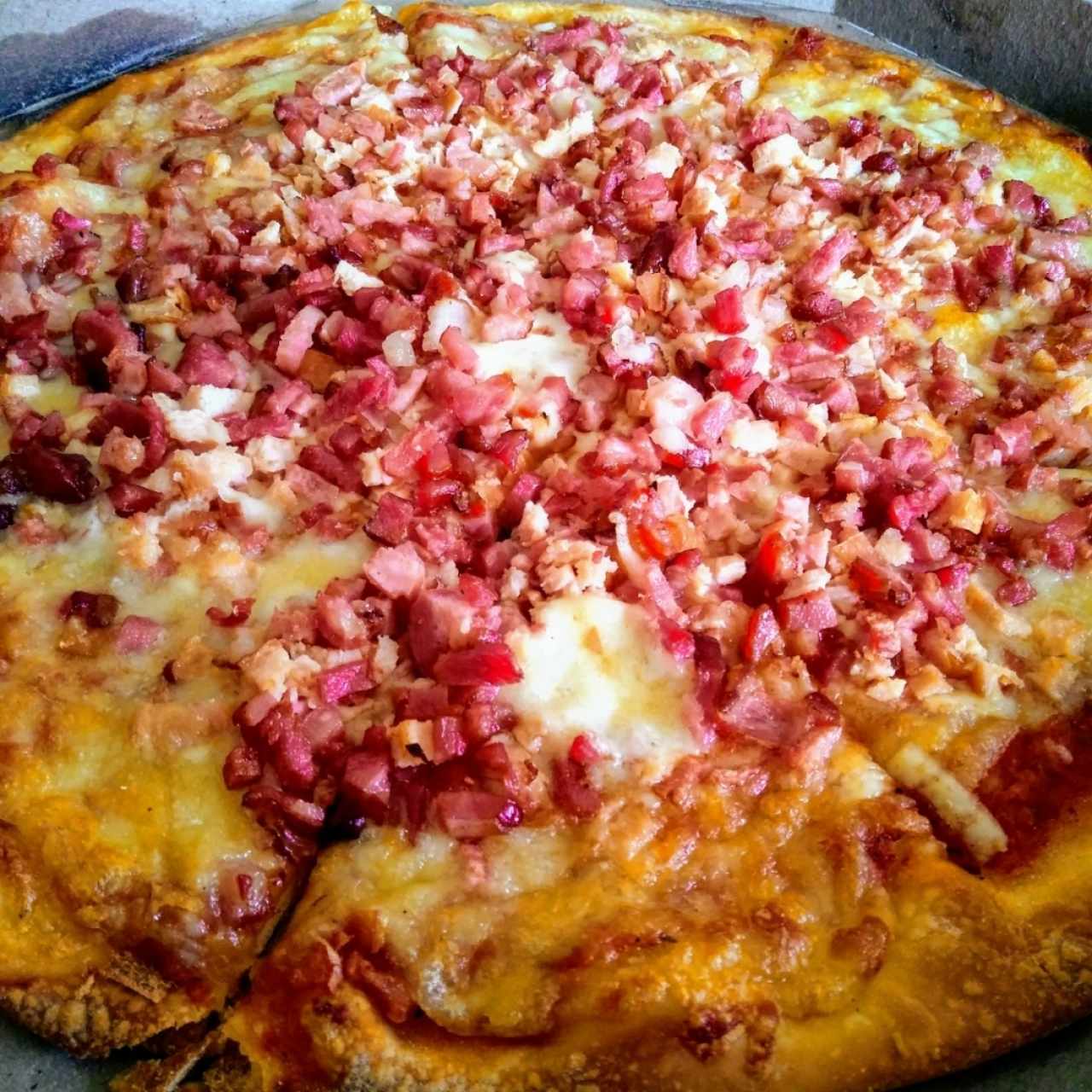 Pollo con Tocineta