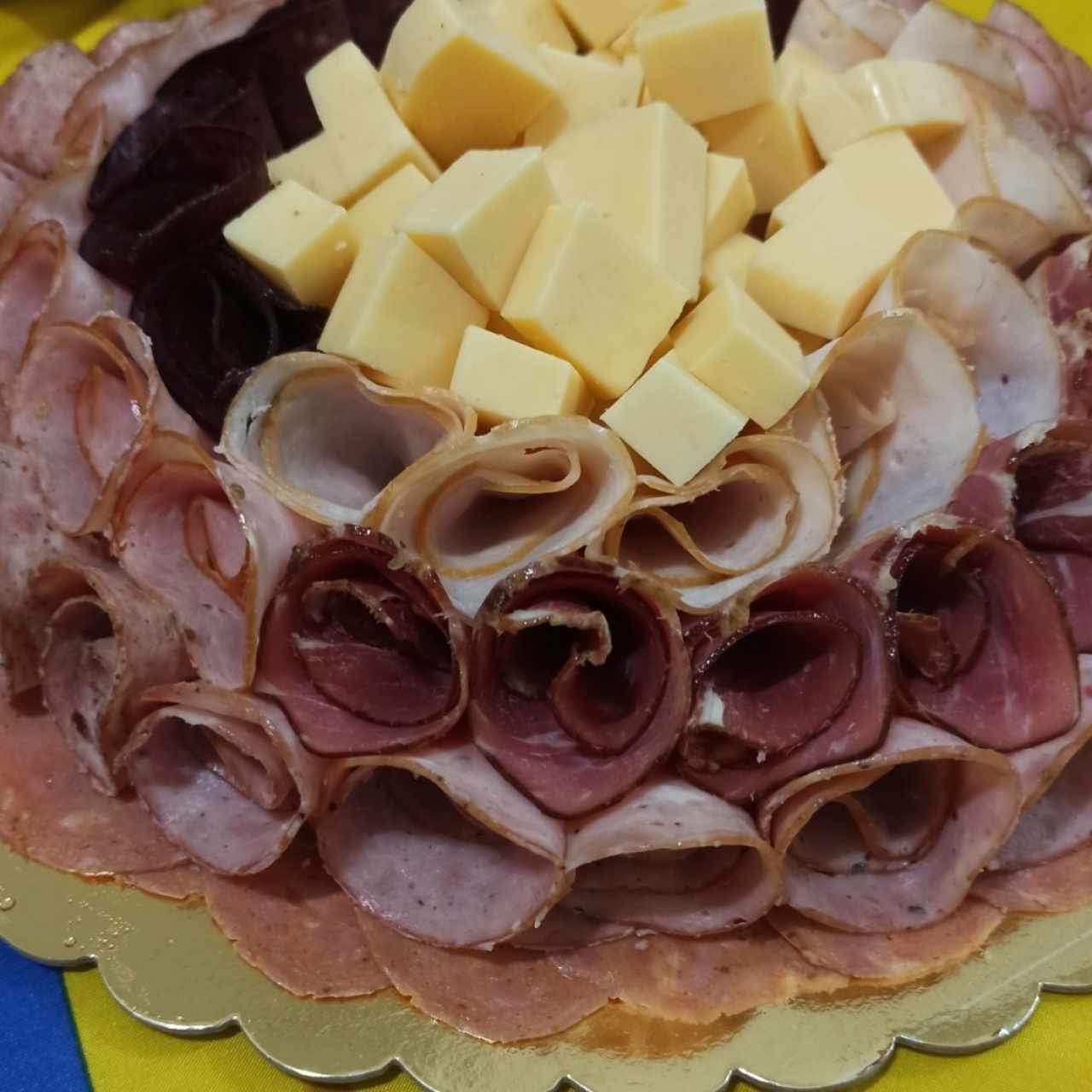 bandeja de charcutería
