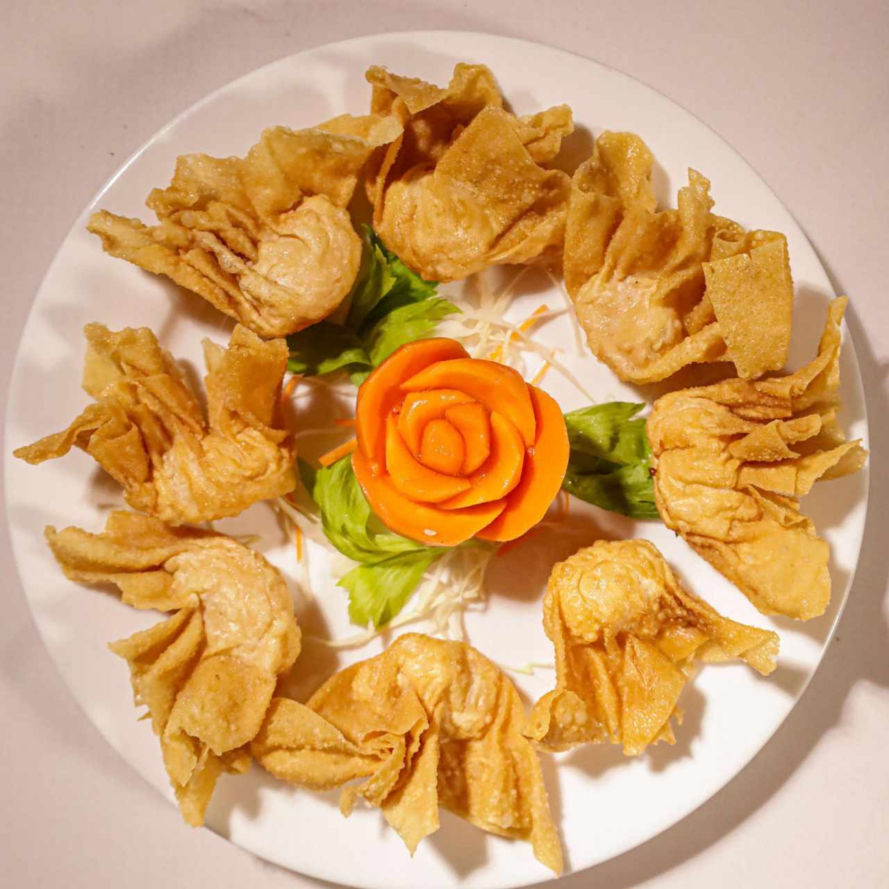 WANTON FRITO RELLENO DE CAMARÓN (8)