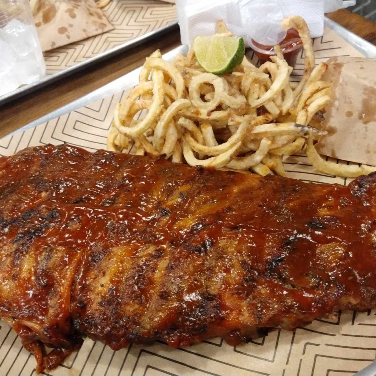 Costilla + Papas