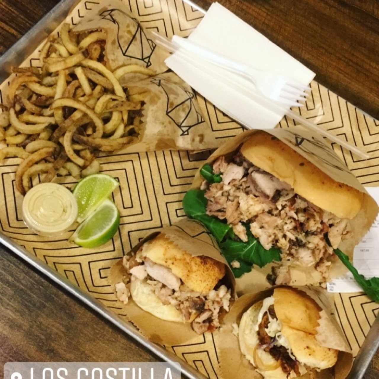 Hambuguesa Porchetta y Duo de Hamburguesas
