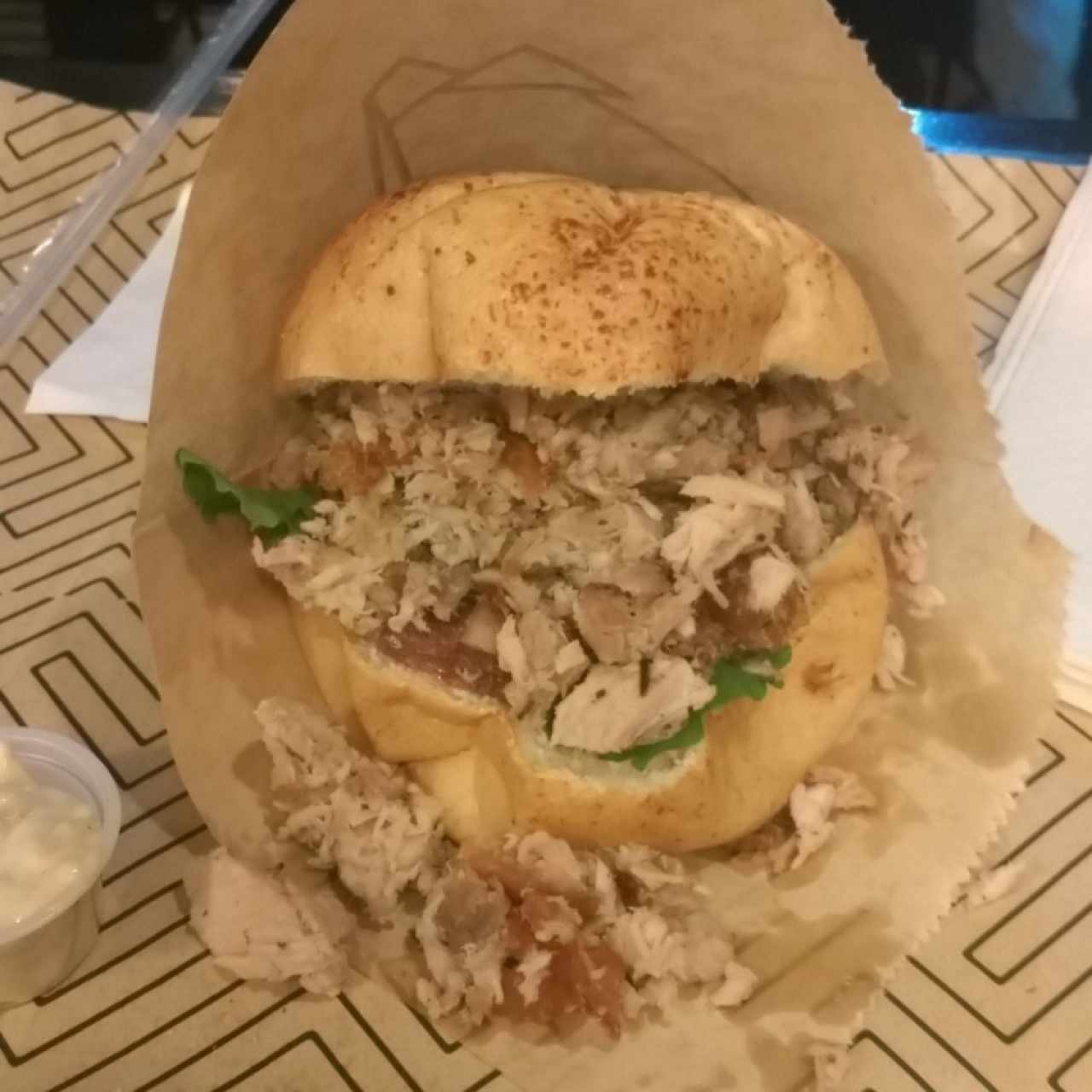 Hamburguesa Porchetta
