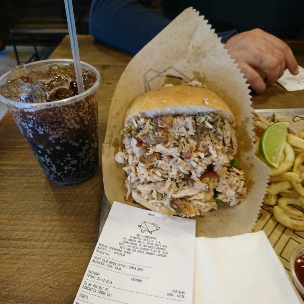Sandwich de Porchetta