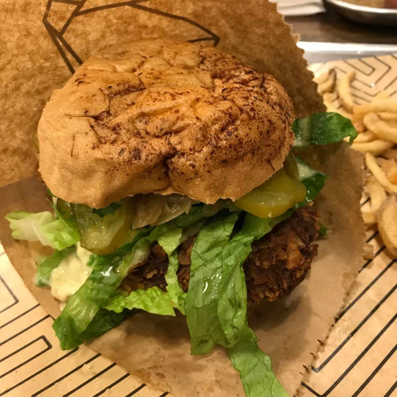 Sandwich de pollo