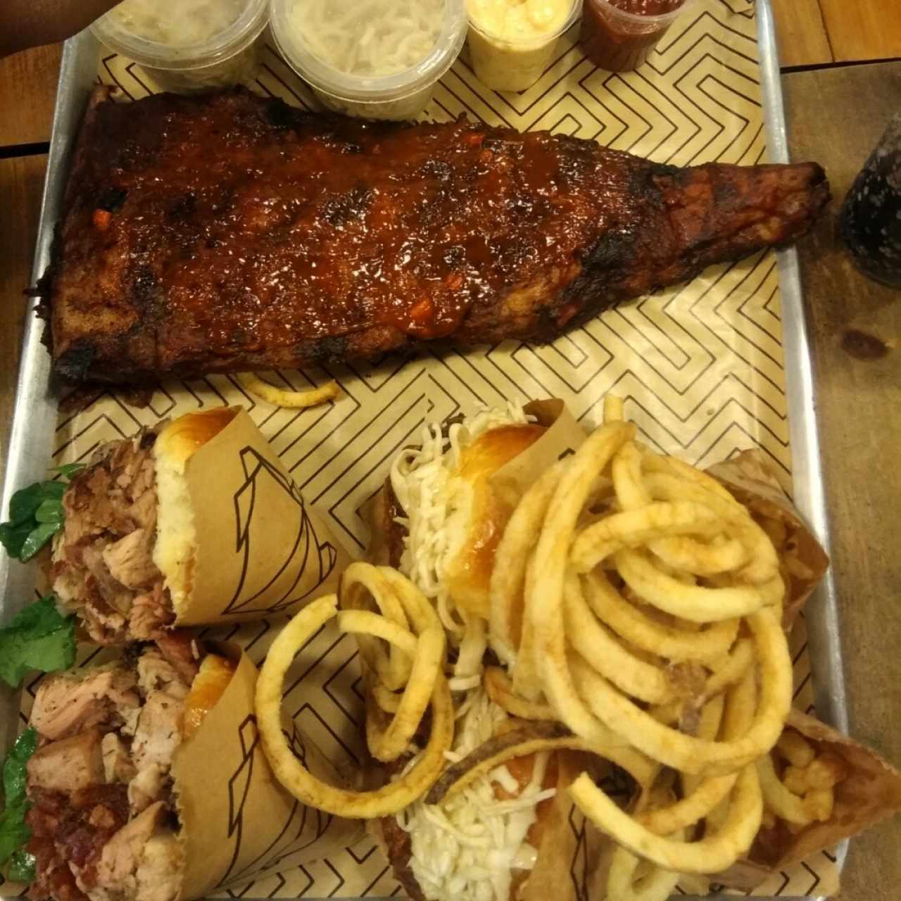 La bandeja