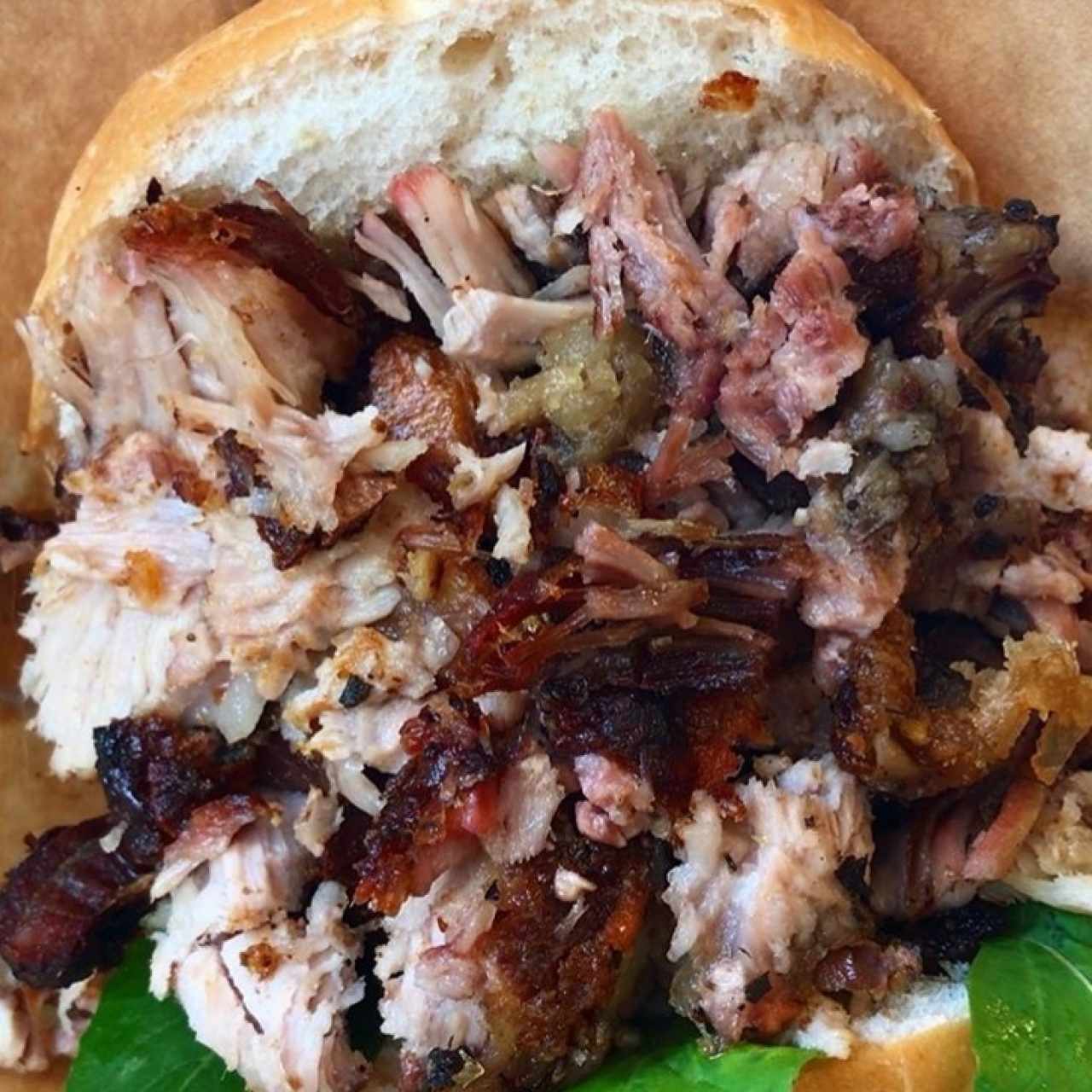 sandwich de porchetta