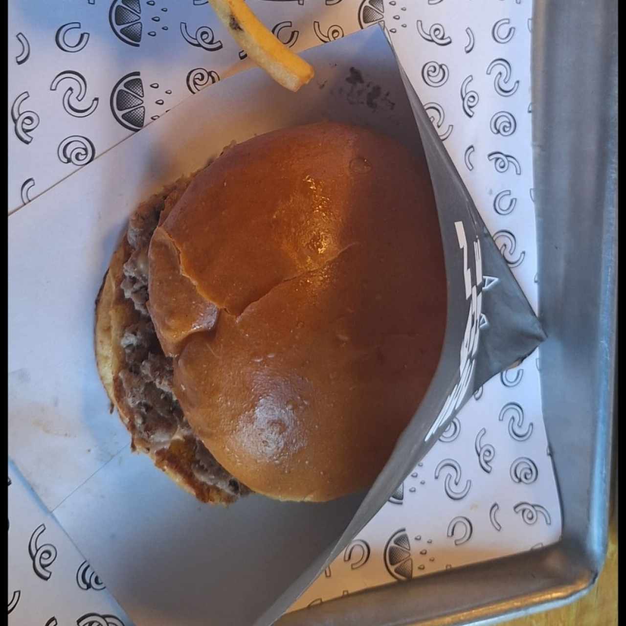 hamburguesa de costillas 