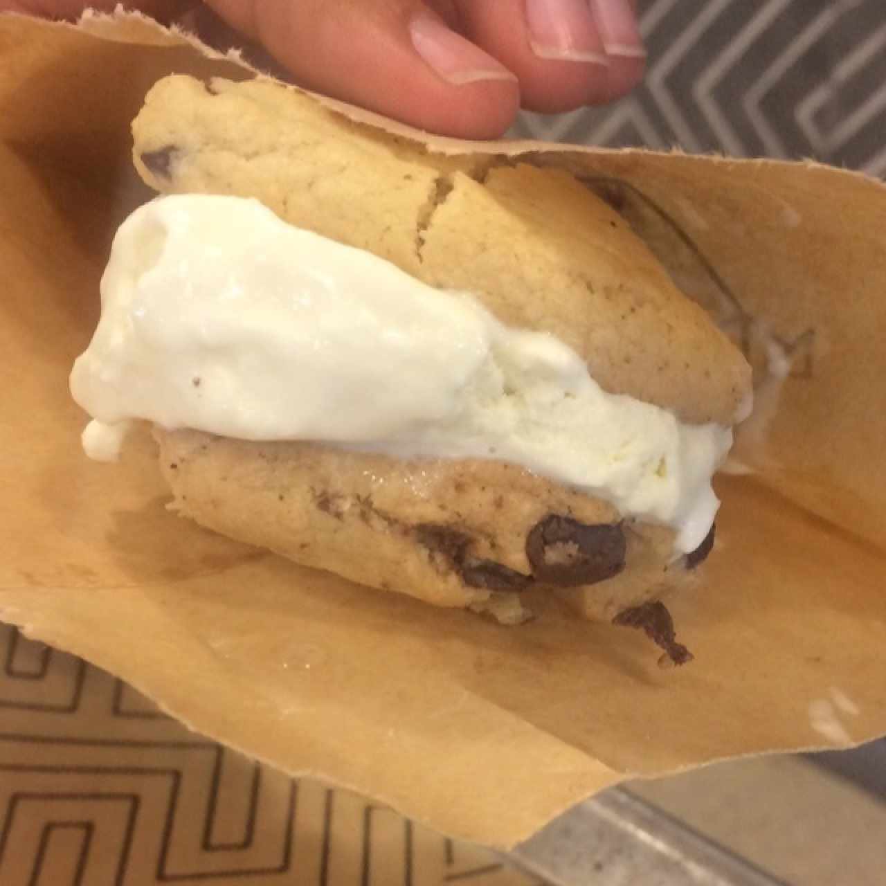 sanduche de helado