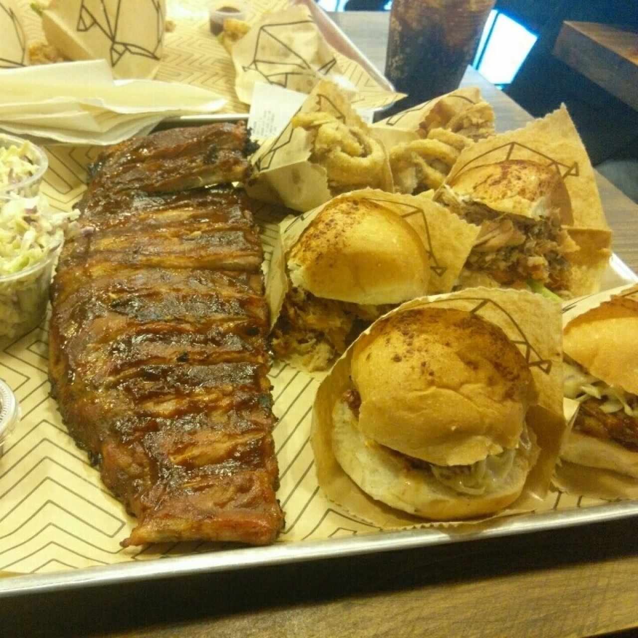 la bandeja