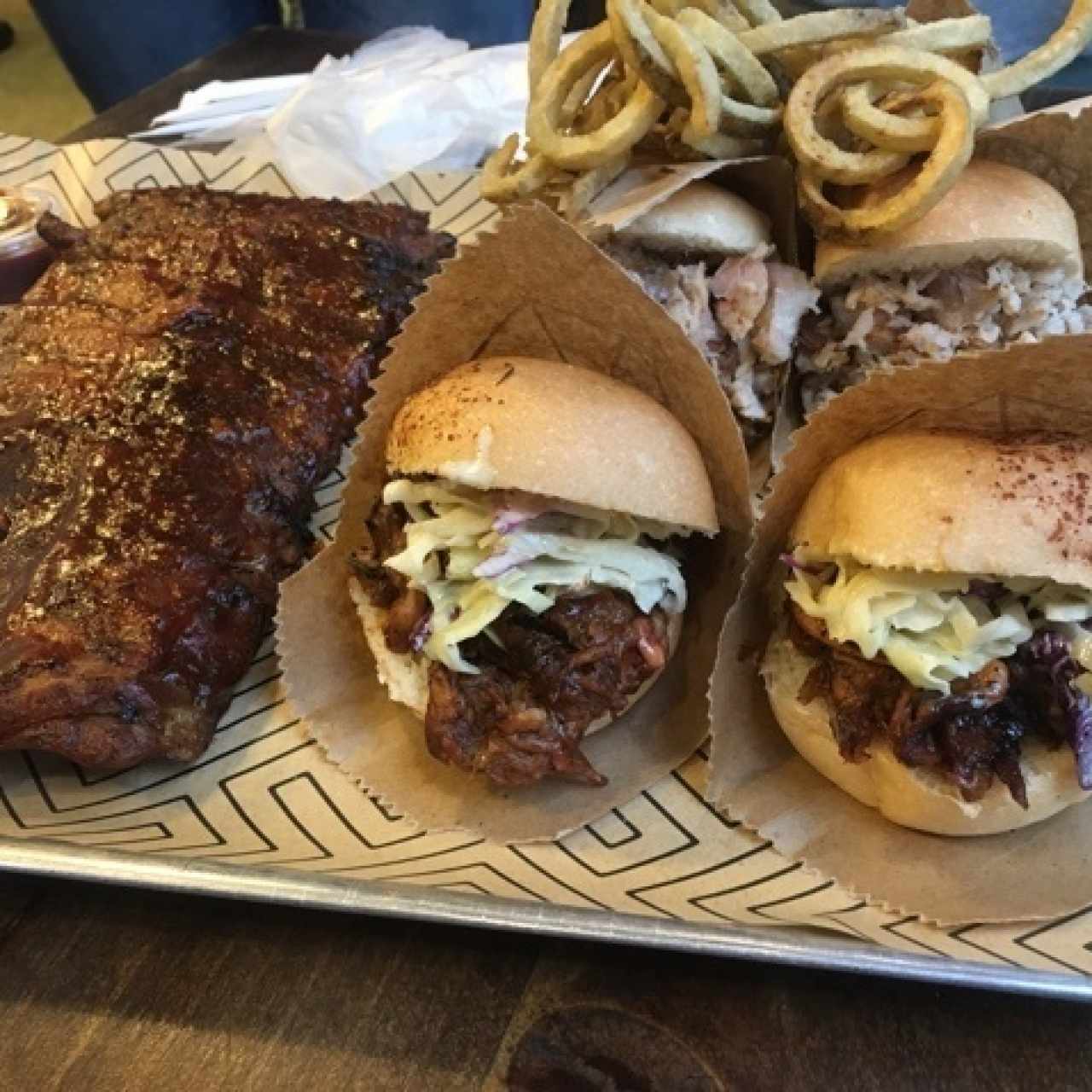 la bandeja