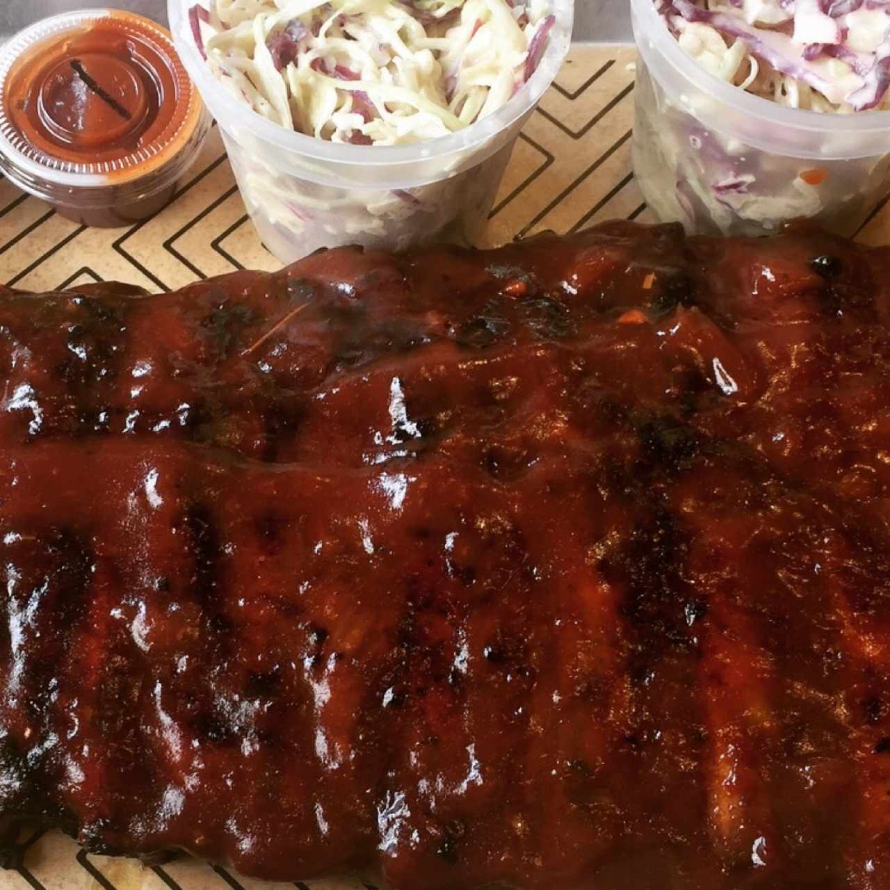costillas bbq