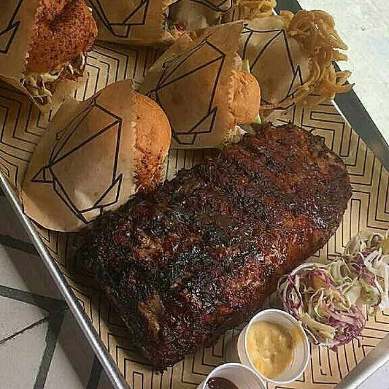 plato de degustación 