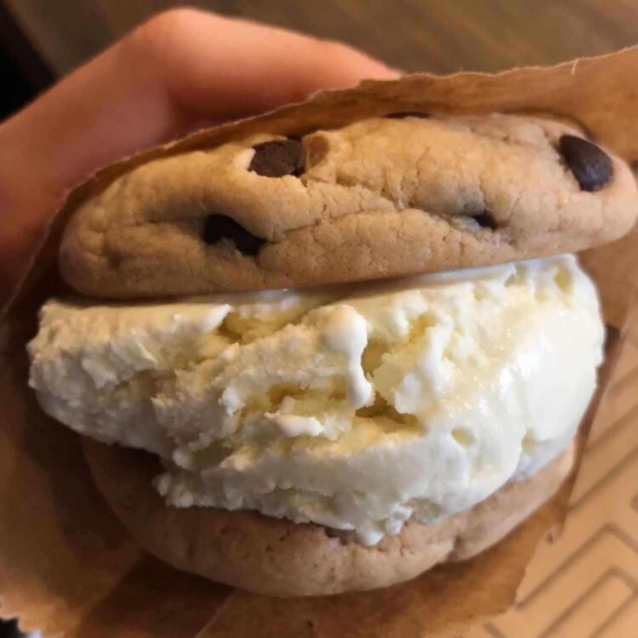 Sanduche de helado