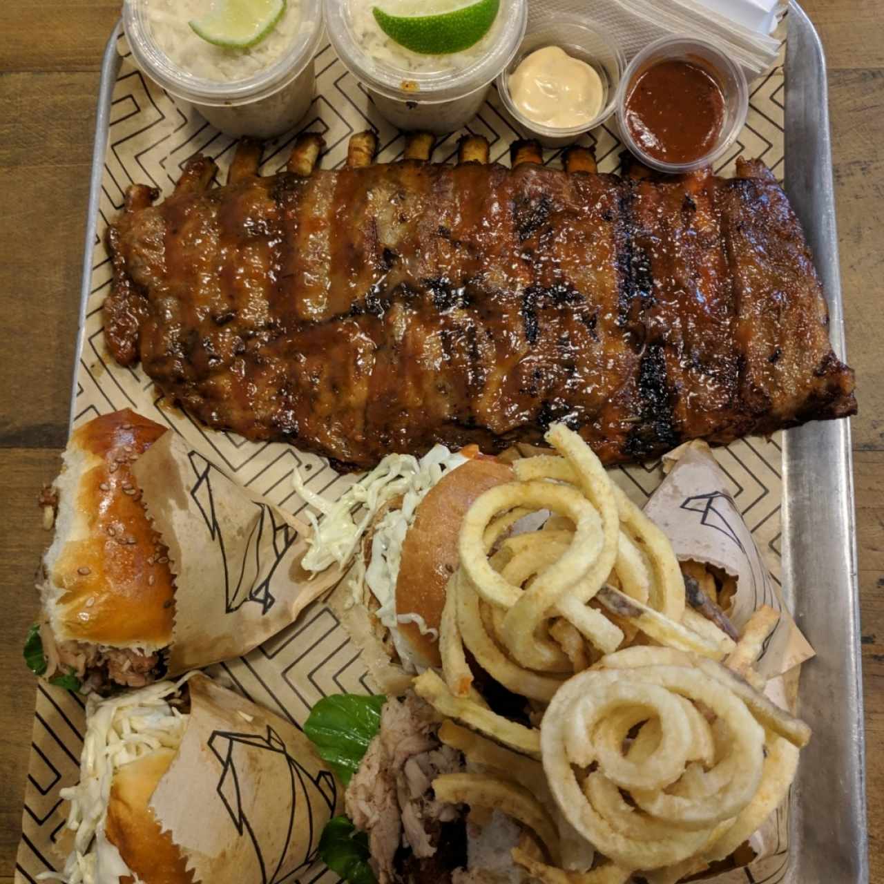 la bandeja