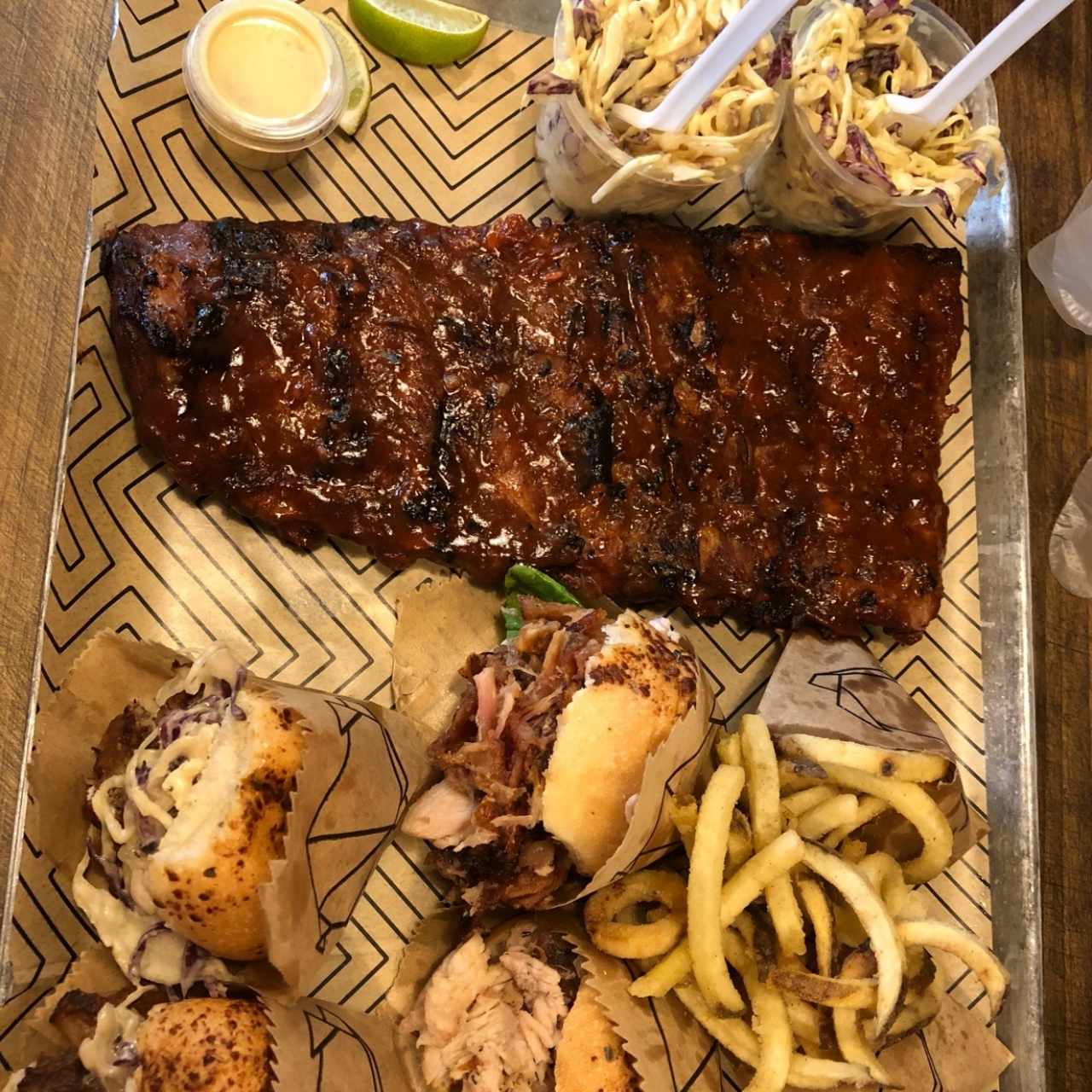 plato de degustacion