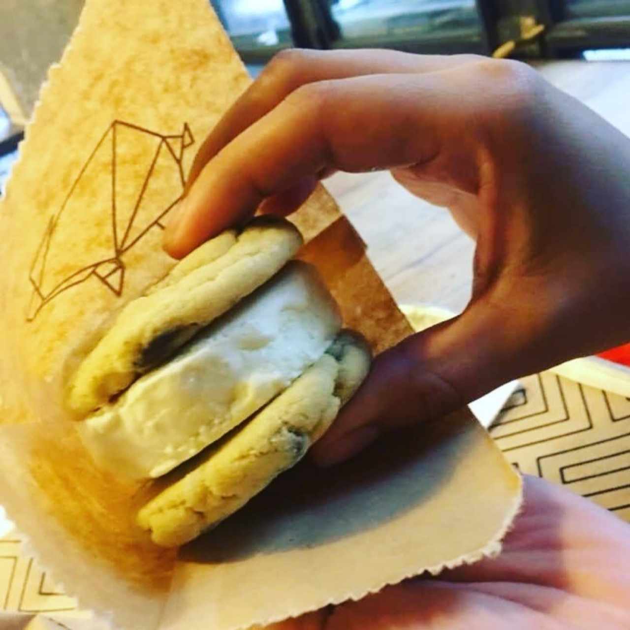 Sandwich de helado