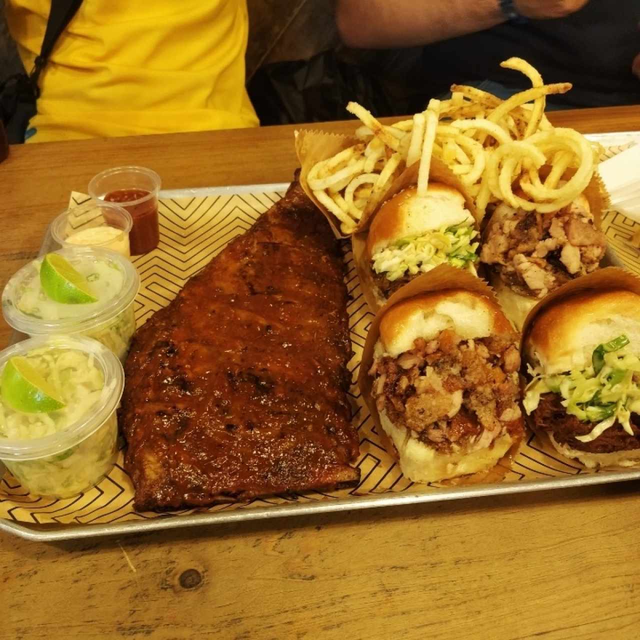 Bandeja costilla