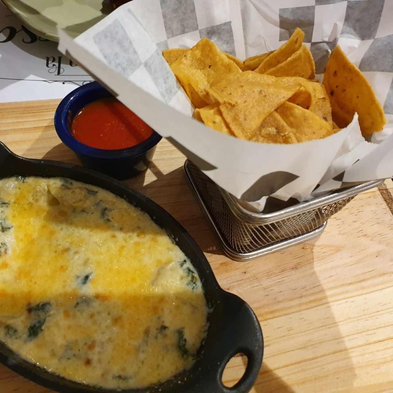 Dip de Espinacas