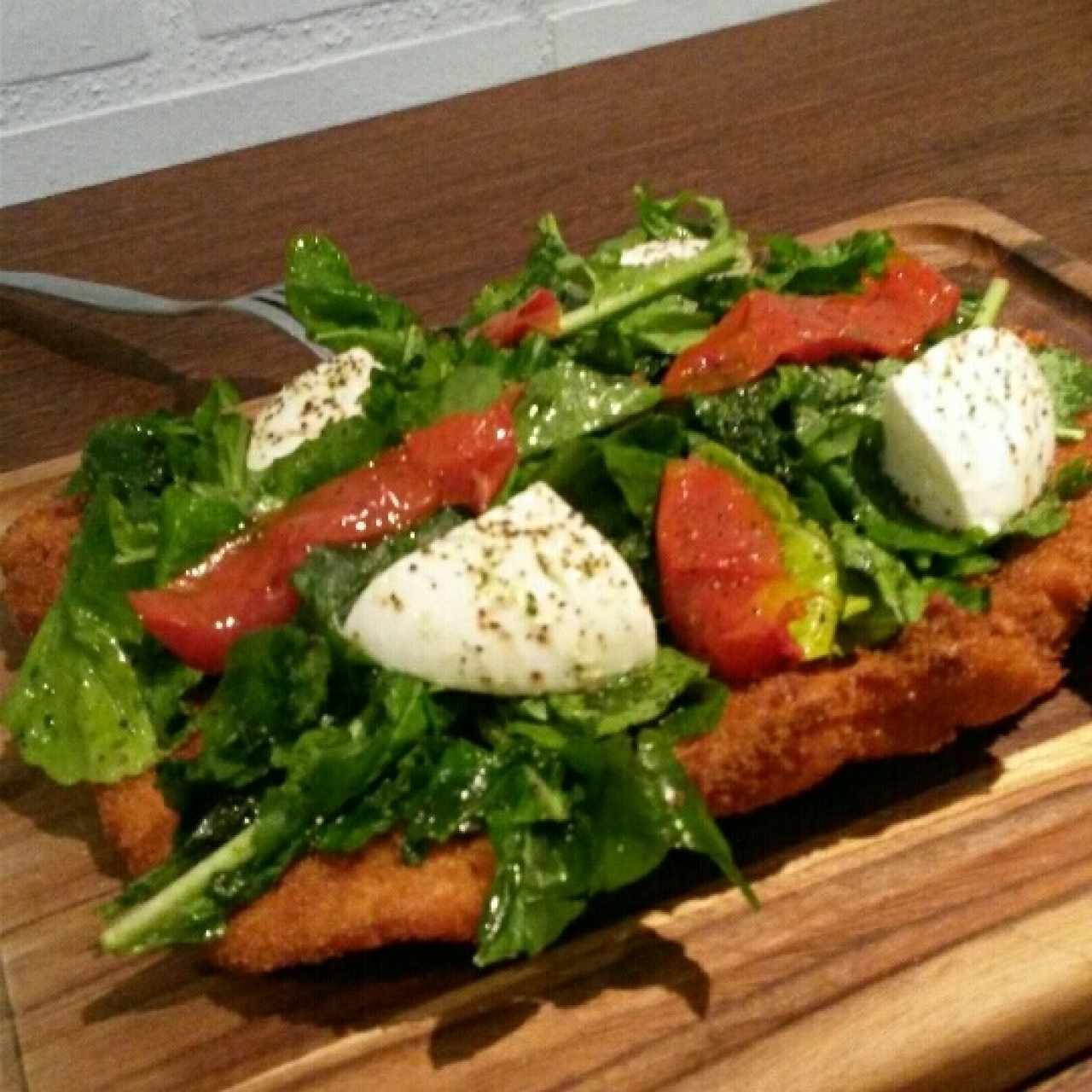 Milanesa capresa
