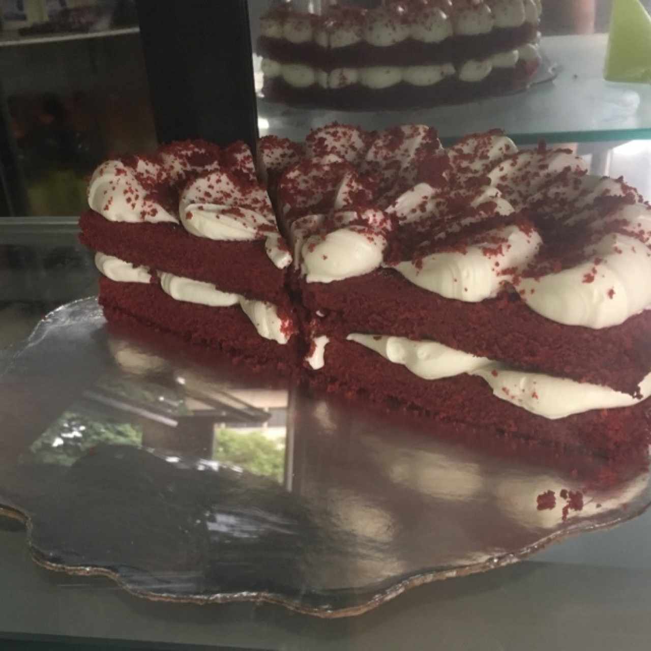 red velvet, un poco seca 