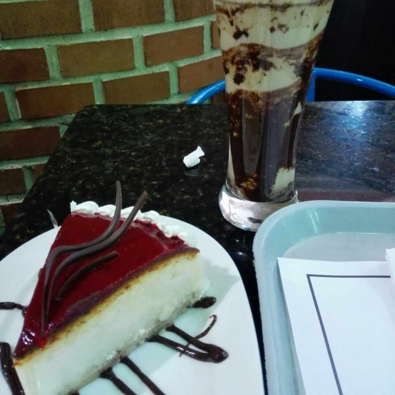 Cheesecake de Fresa+Latte Vainilla