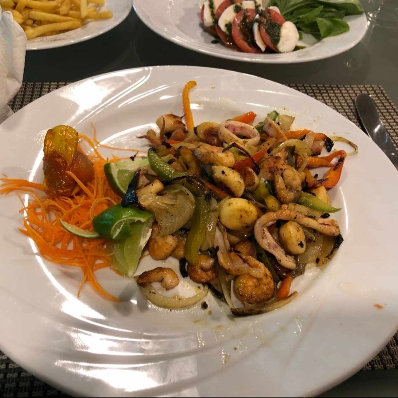 Parrillada de mariscos