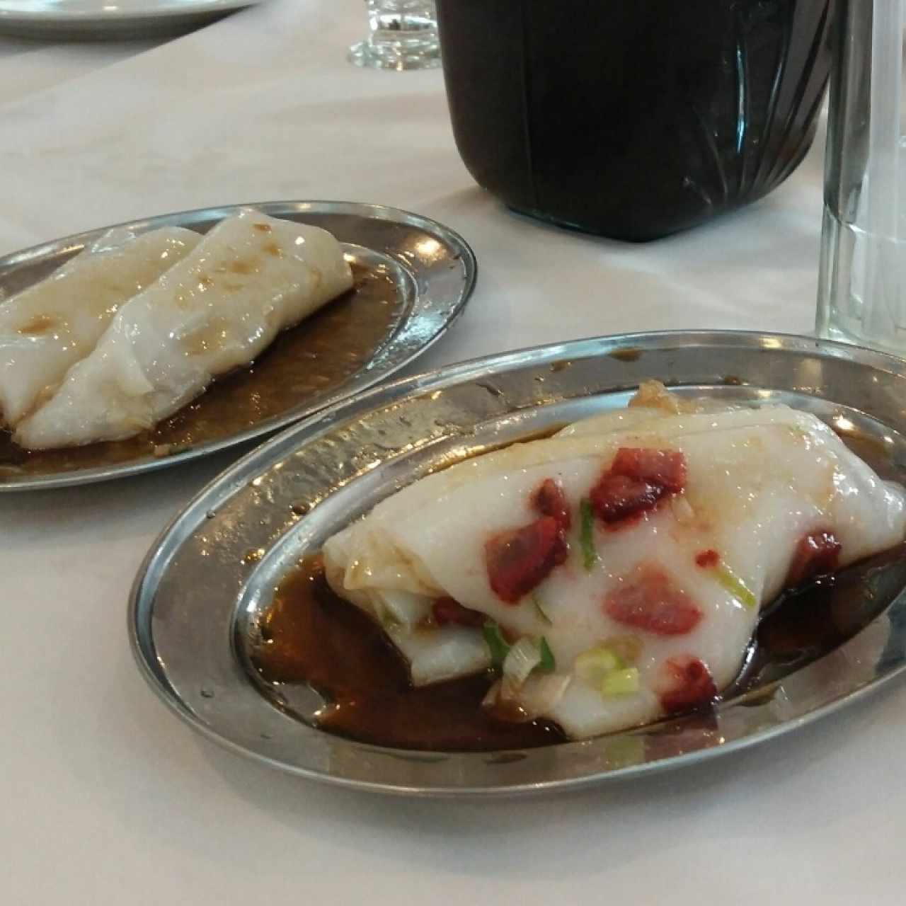Canelones de cerdo y carne