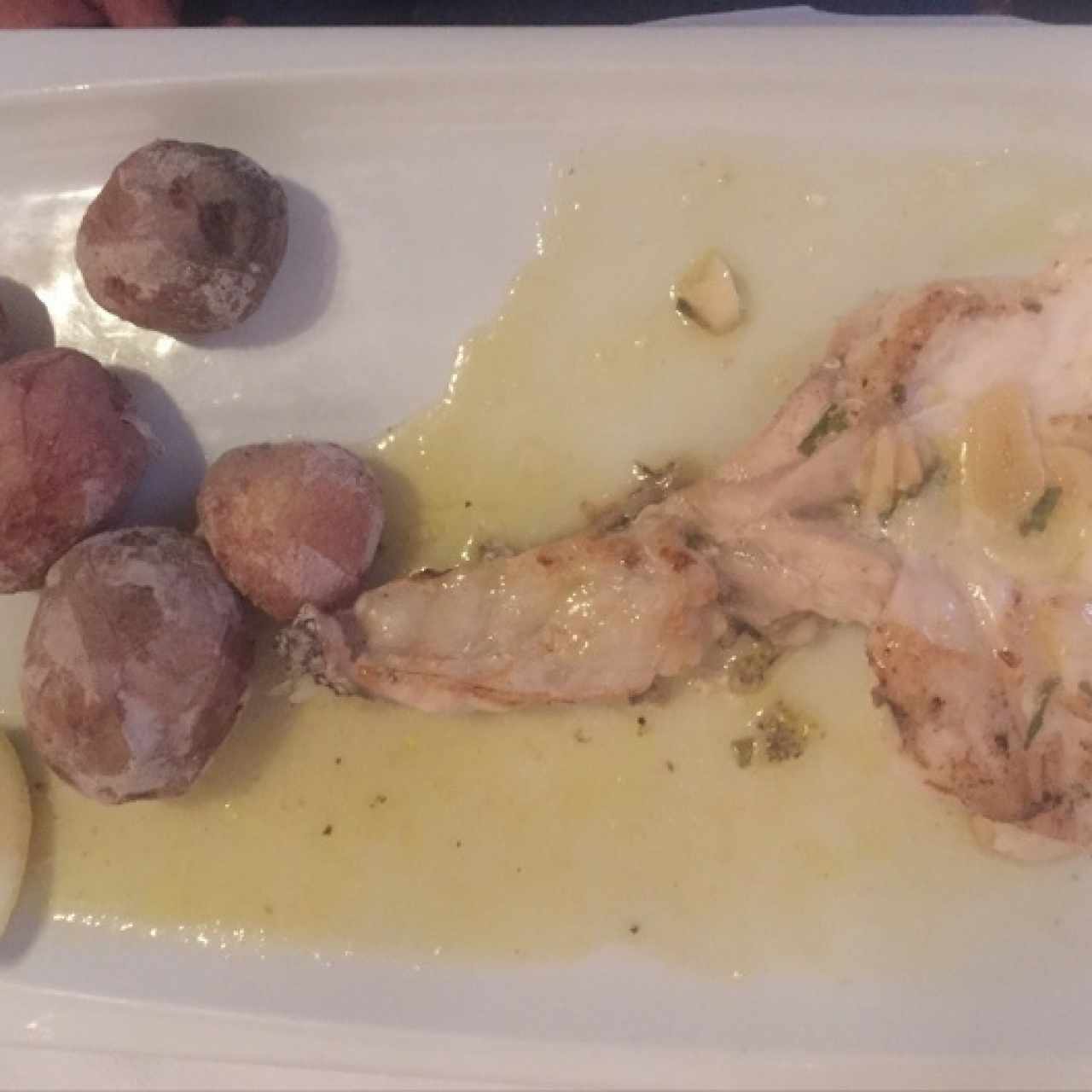 Churrasco de Pargo, excelente..!