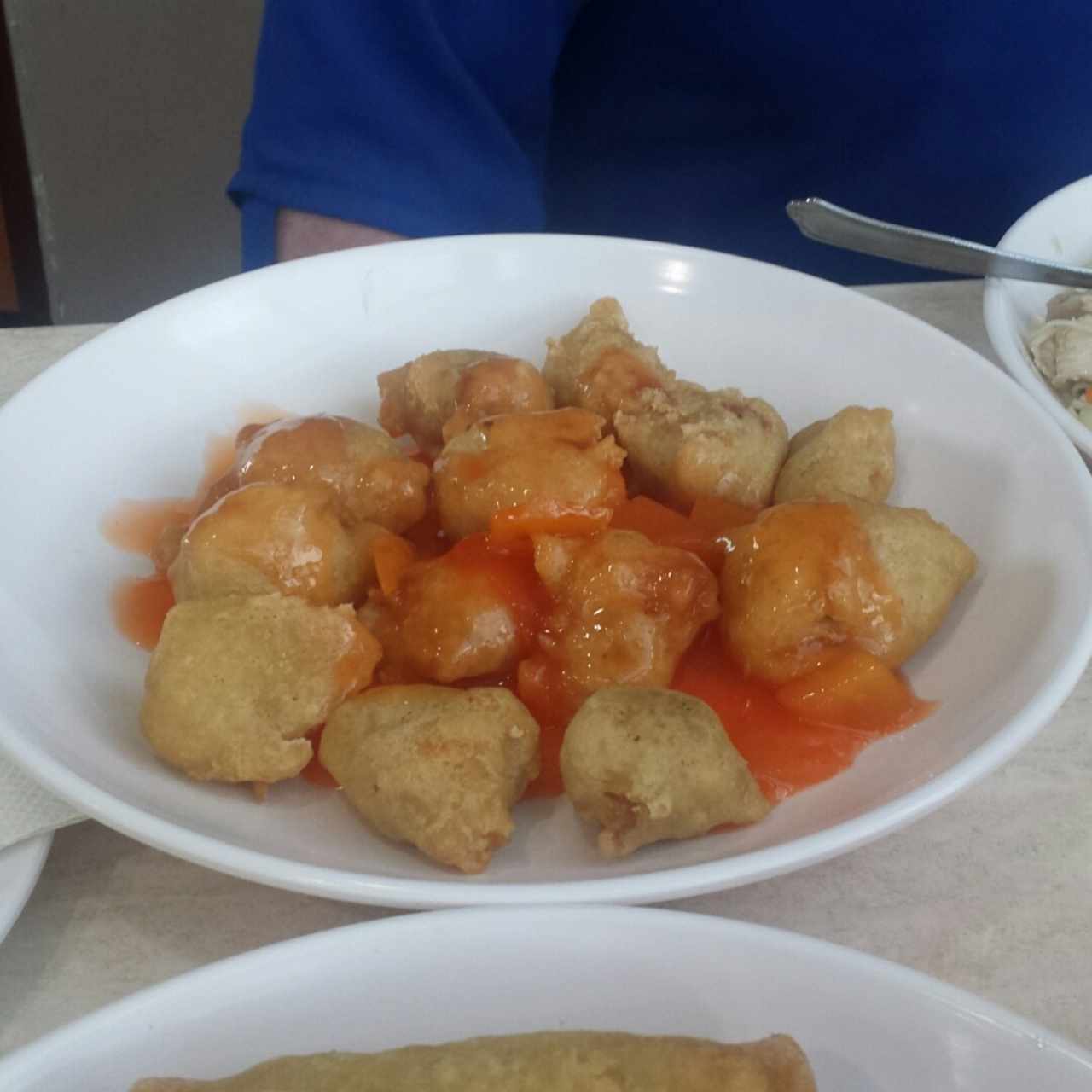 Pollo en Salsa Agridulce