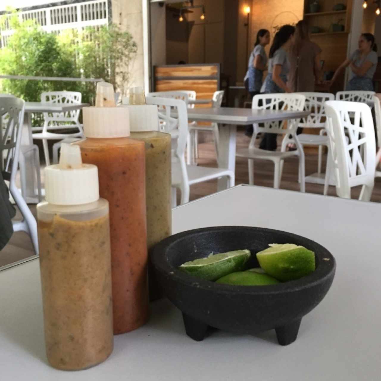 Las salsas picantes...