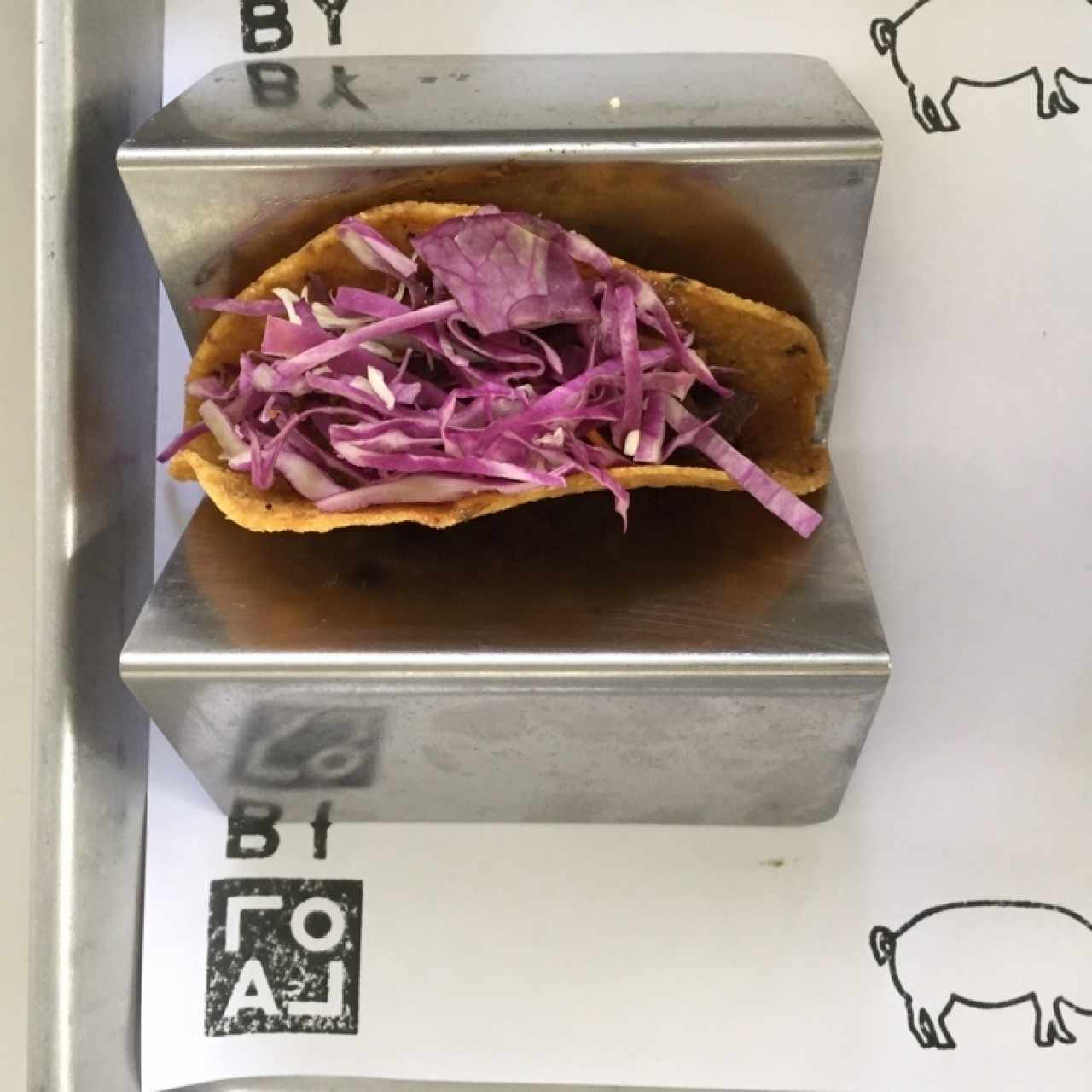 Presentacion de los tacos ...