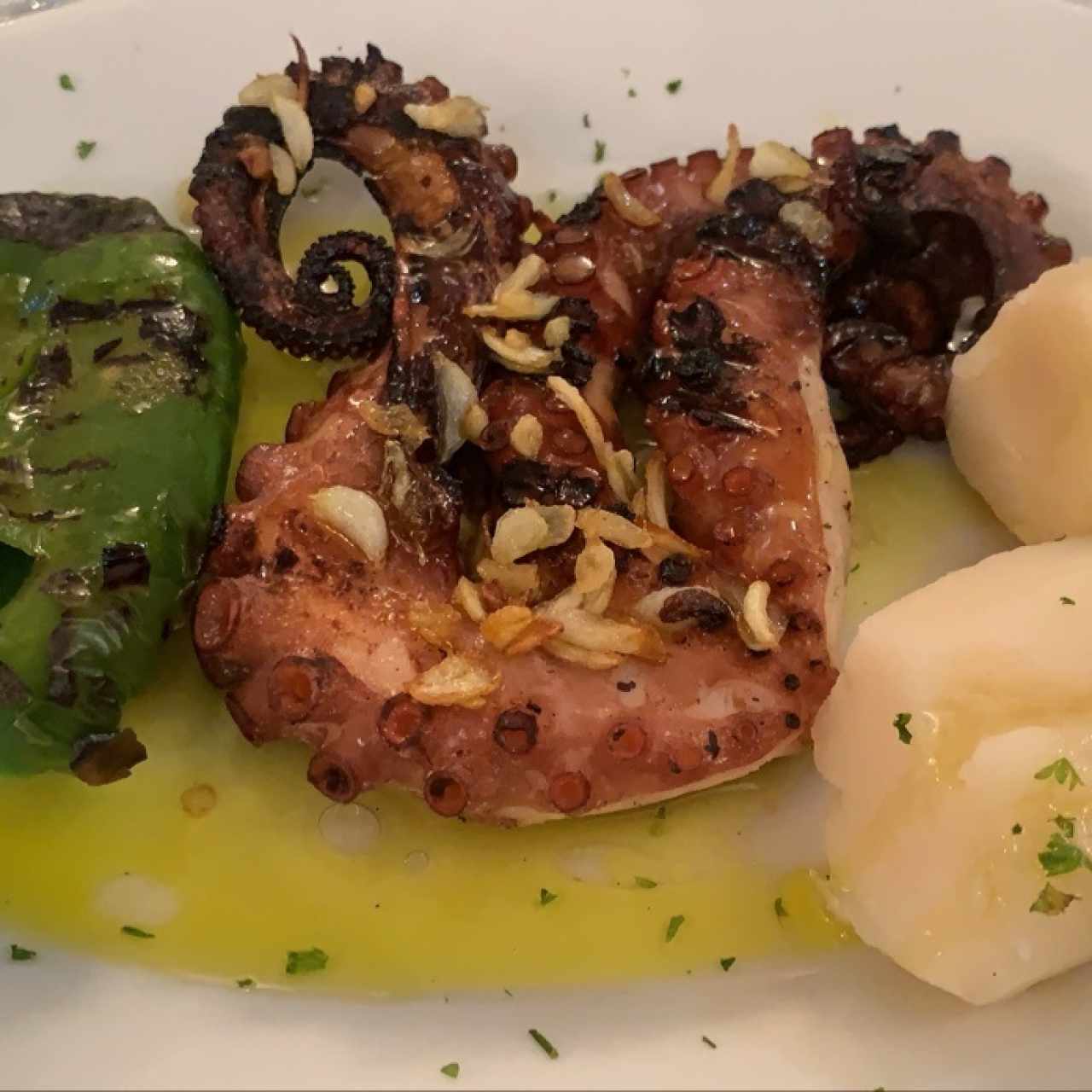 pulpo a la brasa 