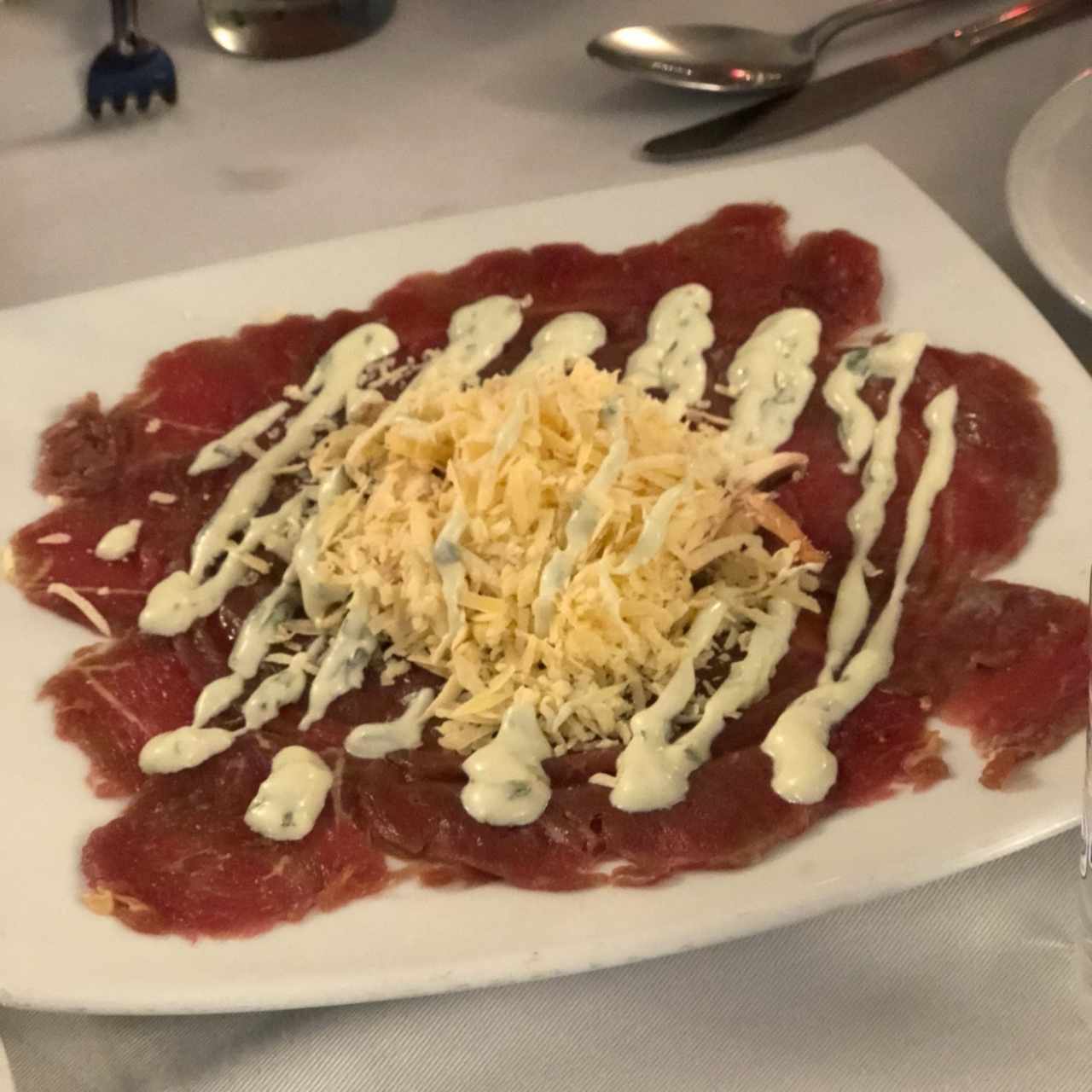 Carpacio de lomito