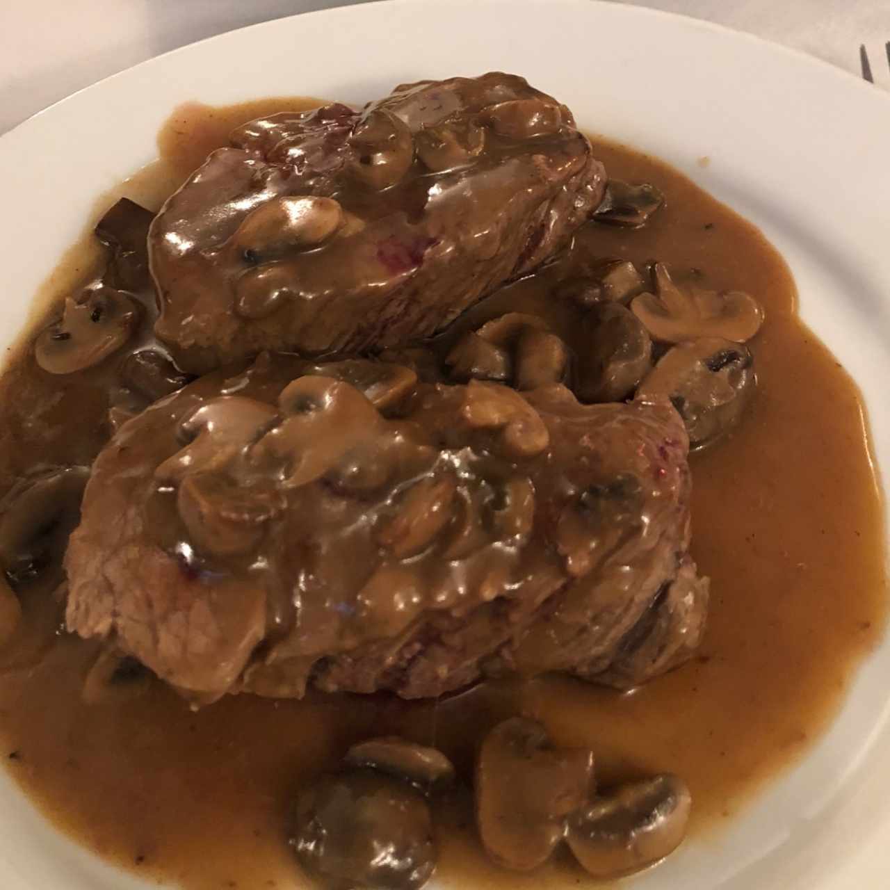 Lomito al Champiñon