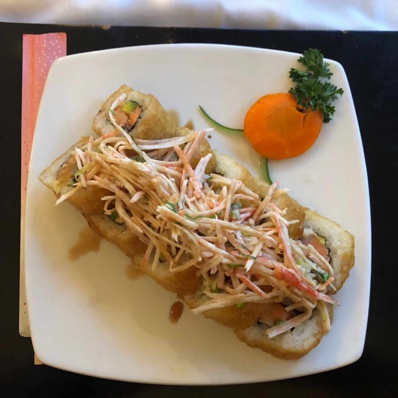 Tiger con topping de dinamita, bueno