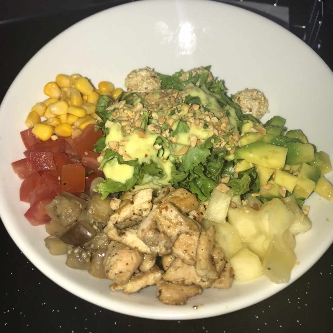 Ensalada Pocket con pollo