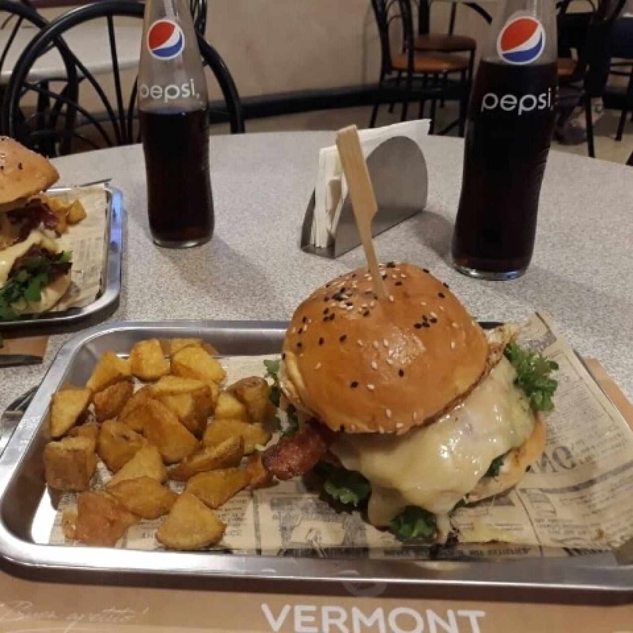 Hamburguesa Vermont