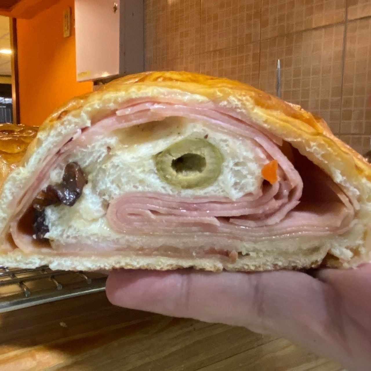 Pan de jamon 